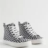 TORRID High Top Canvas Sneaker (WW) -Cheap Torrid Shop 40185095 00115 hi