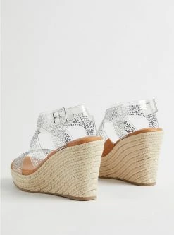 TORRID Embellished Espadrille Wedge (WW) -Cheap Torrid Shop 40185175 00575 av3