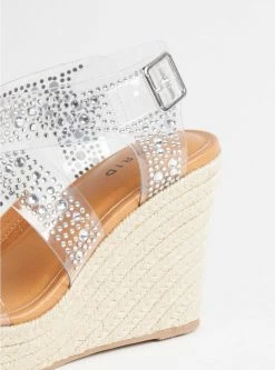 TORRID Embellished Espadrille Wedge (WW) -Cheap Torrid Shop 40185175 00575 av5