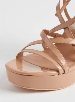 TORRID Strappy Lace Up Platform Heeled Sandal (WW) 15 TORRID Strappy Lace Up Platform Heeled Sandal (WW) -Cheap Torrid Shop 40185205 00177 av5