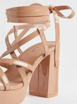 TORRID Strappy Lace Up Platform Heeled Sandal (WW) 16 TORRID Strappy Lace Up Platform Heeled Sandal (WW) -Cheap Torrid Shop 40185205 00177 av6