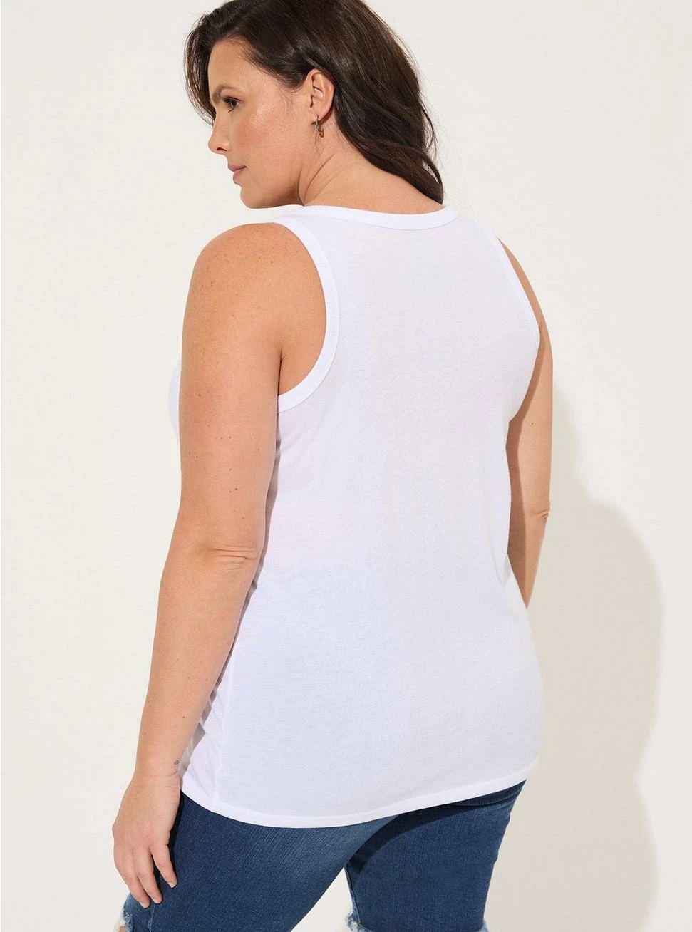 TORRID Girlfriend Signature Jersey V-Neck Tank 5 TORRID Girlfriend Signature Jersey V-Neck Tank - Image 3