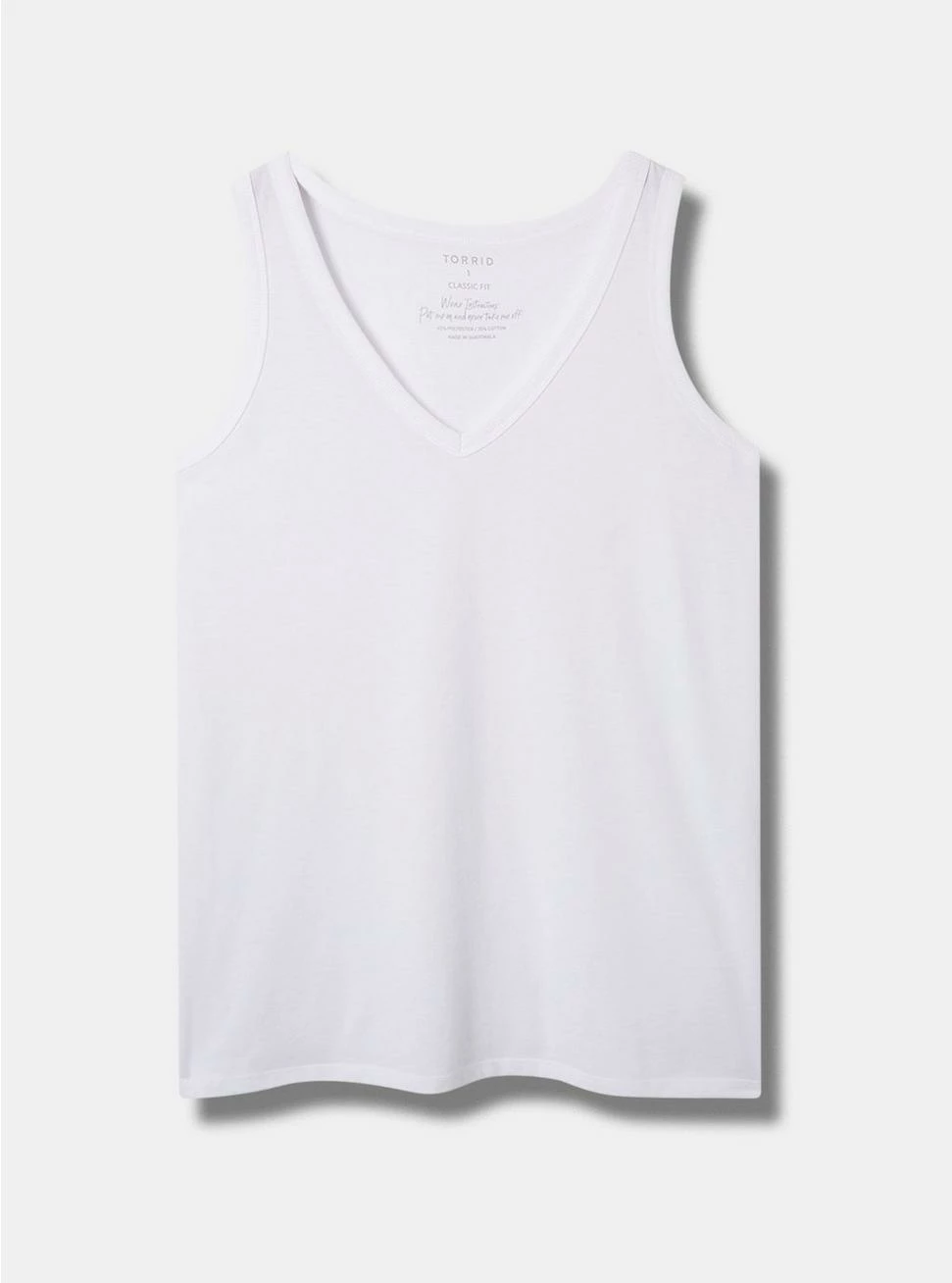 TORRID Girlfriend Signature Jersey V-Neck Tank 6 TORRID Girlfriend Signature Jersey V-Neck Tank - Image 4
