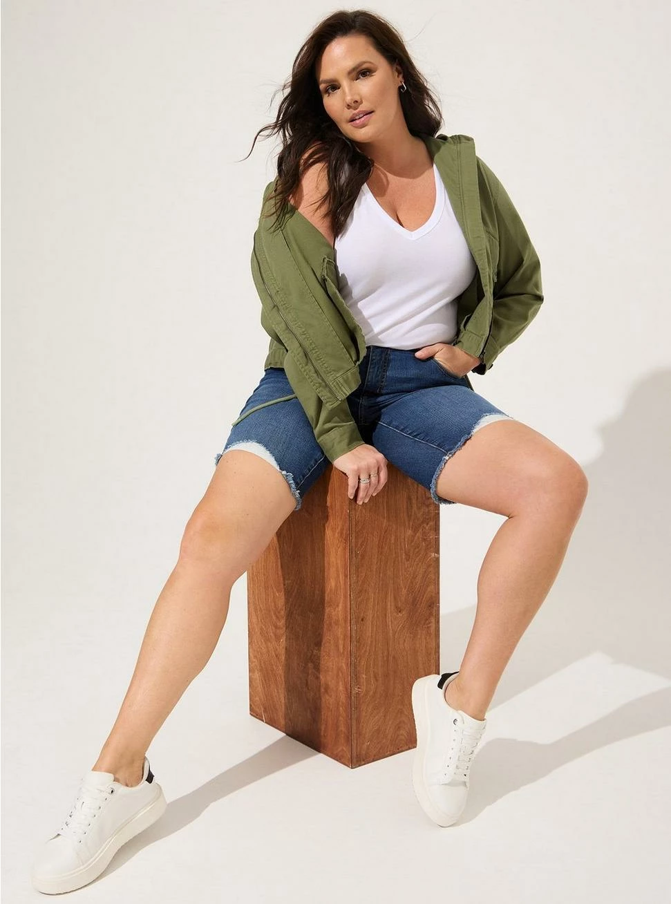 TORRID Girlfriend Signature Jersey V-Neck Tank 3 TORRID Girlfriend Signature Jersey V-Neck Tank