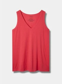 TORRID Girlfriend Signature Jersey V-Neck Tank 9 TORRID Girlfriend Signature Jersey V-Neck Tank -Cheap Torrid Shop 40185250 10207 flat