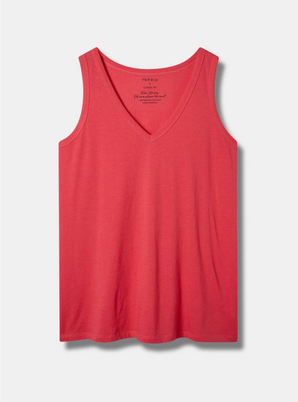 TORRID Girlfriend Signature Jersey V-Neck Tank 6 TORRID Girlfriend Signature Jersey V-Neck Tank - Image 4