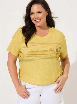 TORRID Desert Sun Relaxed Fit Super Soft Slub Crew Neck Crop Foil Tee 13 TORRID Desert Sun Relaxed Fit Super Soft Slub Crew Neck Crop Foil Tee -Cheap Torrid Shop 40185640 00014 av3