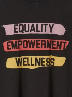 #TORRIDSTRONG Empower Vintage Cotton Crew Neck Tee -Cheap Torrid Shop 40185716 00684 av3