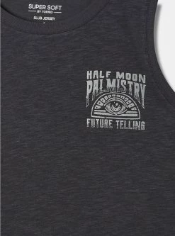 TORRID Future Telling Vintage Super Soft Slbu Crew Neck Tank -Cheap Torrid Shop 40185960 01903 av3