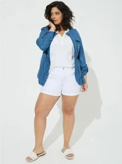 TORRID Clip Floral Chiffon Split Front Blouse 10 TORRID Clip Floral Chiffon Split Front Blouse -Cheap Torrid Shop 40186162 06452 av3