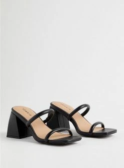 TORRID Double Band Triangle Heel Sandal (WW)