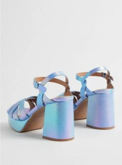 TORRID Platform Flared Heel Sandal (WW) -Cheap Torrid Shop 40195008 00134 av3