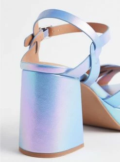 TORRID Platform Flared Heel Sandal (WW) -Cheap Torrid Shop 40195008 00134 av5