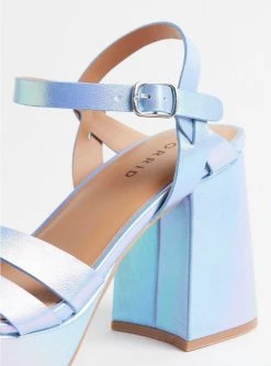 TORRID Platform Flared Heel Sandal (WW) -Cheap Torrid Shop 40195008 00134 av6