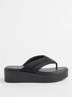 TORRID Puffed Flip Flop (WW) -Cheap Torrid Shop 40195023 00133 av1