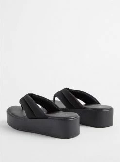 TORRID Puffed Flip Flop (WW) -Cheap Torrid Shop 40195023 00133 av2