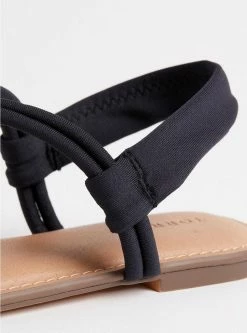 TORRID Soft T-Strap Sandal (WW) -Cheap Torrid Shop 40195053 00133 av4