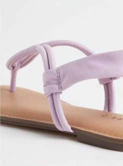 TORRID Soft T-Strap Sandal (WW) -Cheap Torrid Shop 40195053 00827 av4