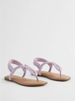 TORRID Soft T-Strap Sandal (WW)