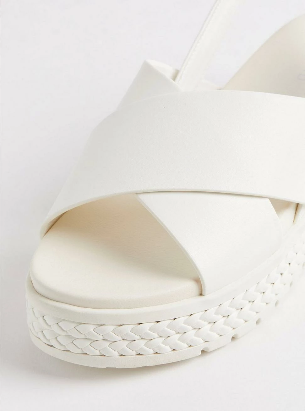 TORRID Criss Cross Flatform Sandal (WW) 6 TORRID Criss Cross Flatform Sandal (WW) - Image 4