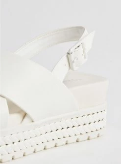 TORRID Criss Cross Flatform Sandal (WW) 12 TORRID Criss Cross Flatform Sandal (WW) -Cheap Torrid Shop 40195113 00013 av4