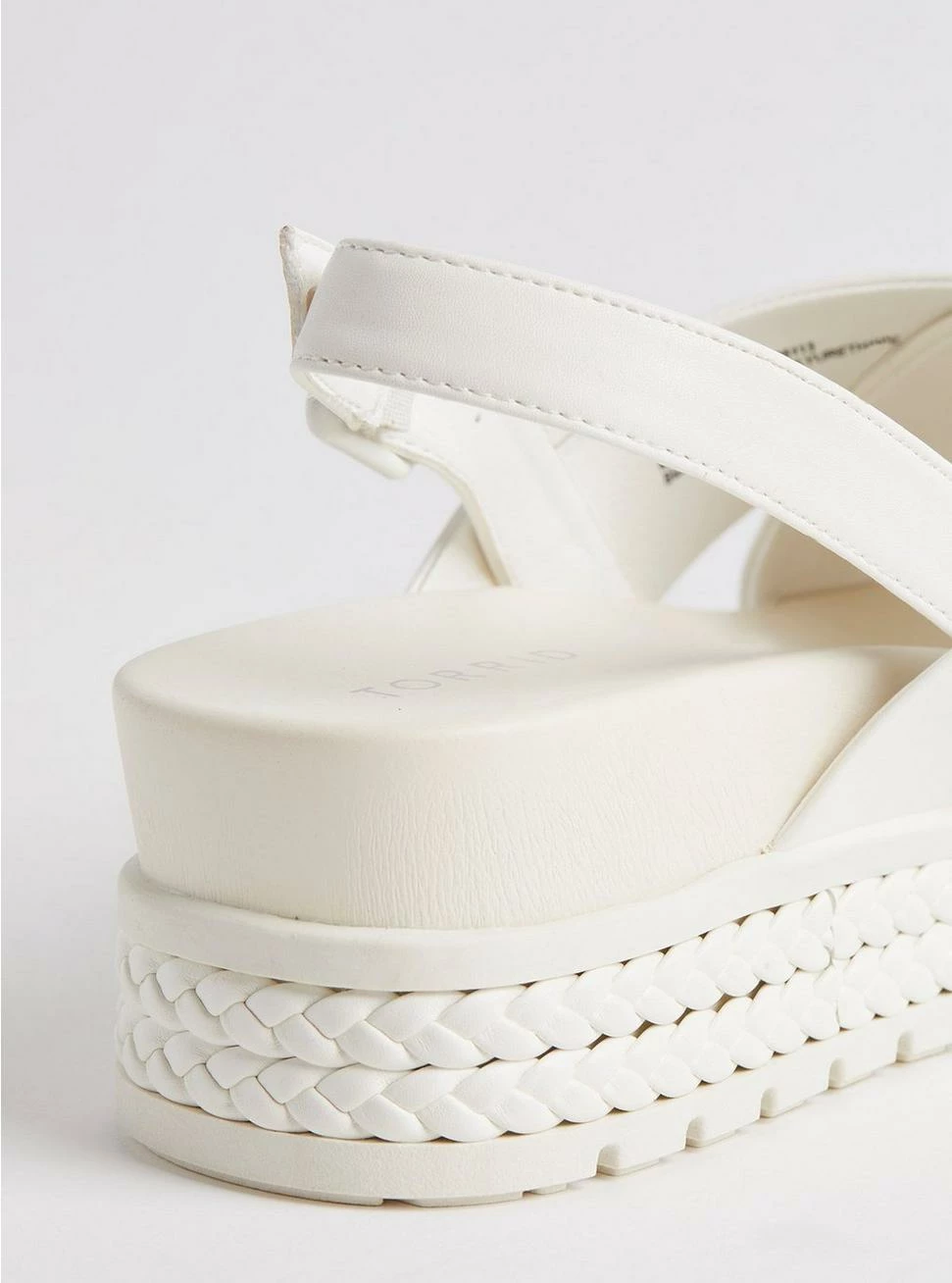 TORRID Criss Cross Flatform Sandal (WW) 8 TORRID Criss Cross Flatform Sandal (WW) - Image 6