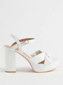 TORRID Soft Knot Heeled Platform Mule (WW) 11 TORRID Soft Knot Heeled Platform Mule (WW) -Cheap Torrid Shop 40195143 00368 av2