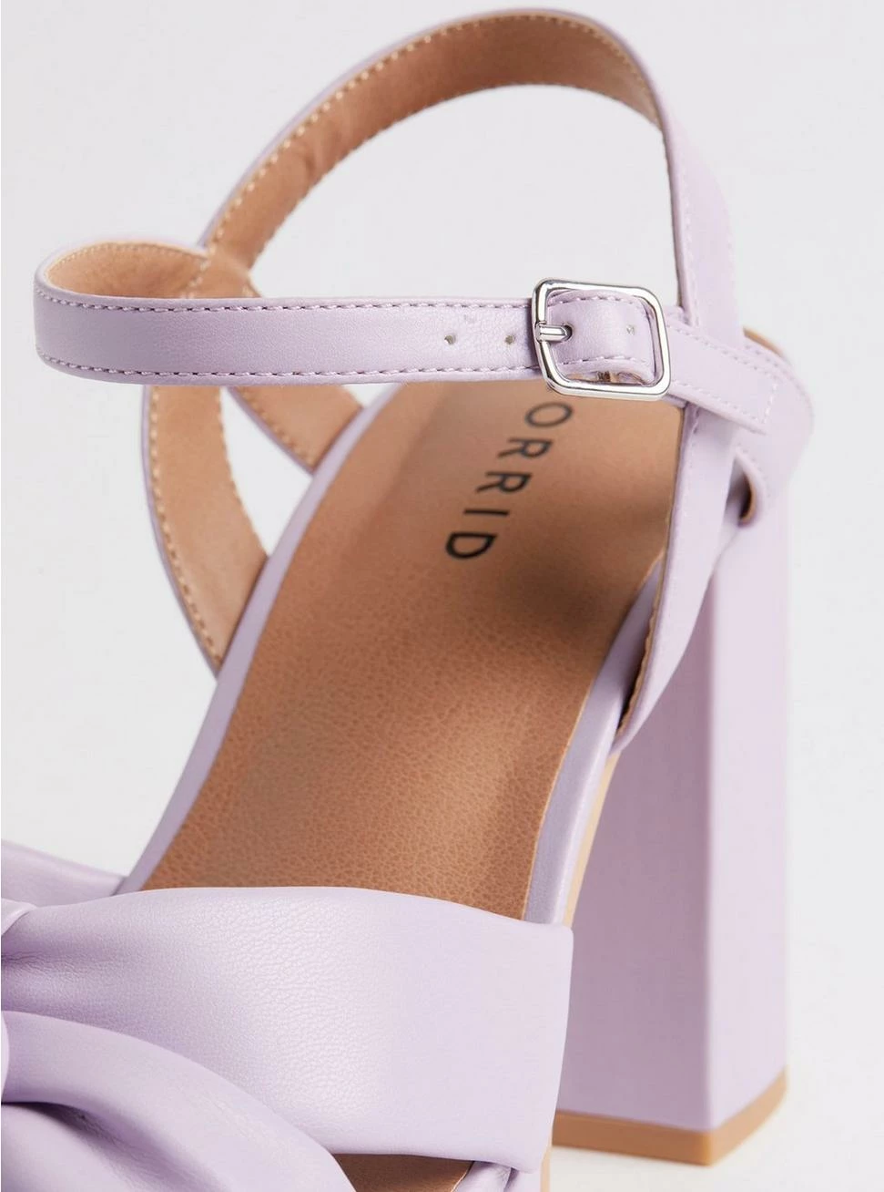 TORRID Soft Knot Heeled Platform Mule (WW) 7 TORRID Soft Knot Heeled Platform Mule (WW) - Image 5