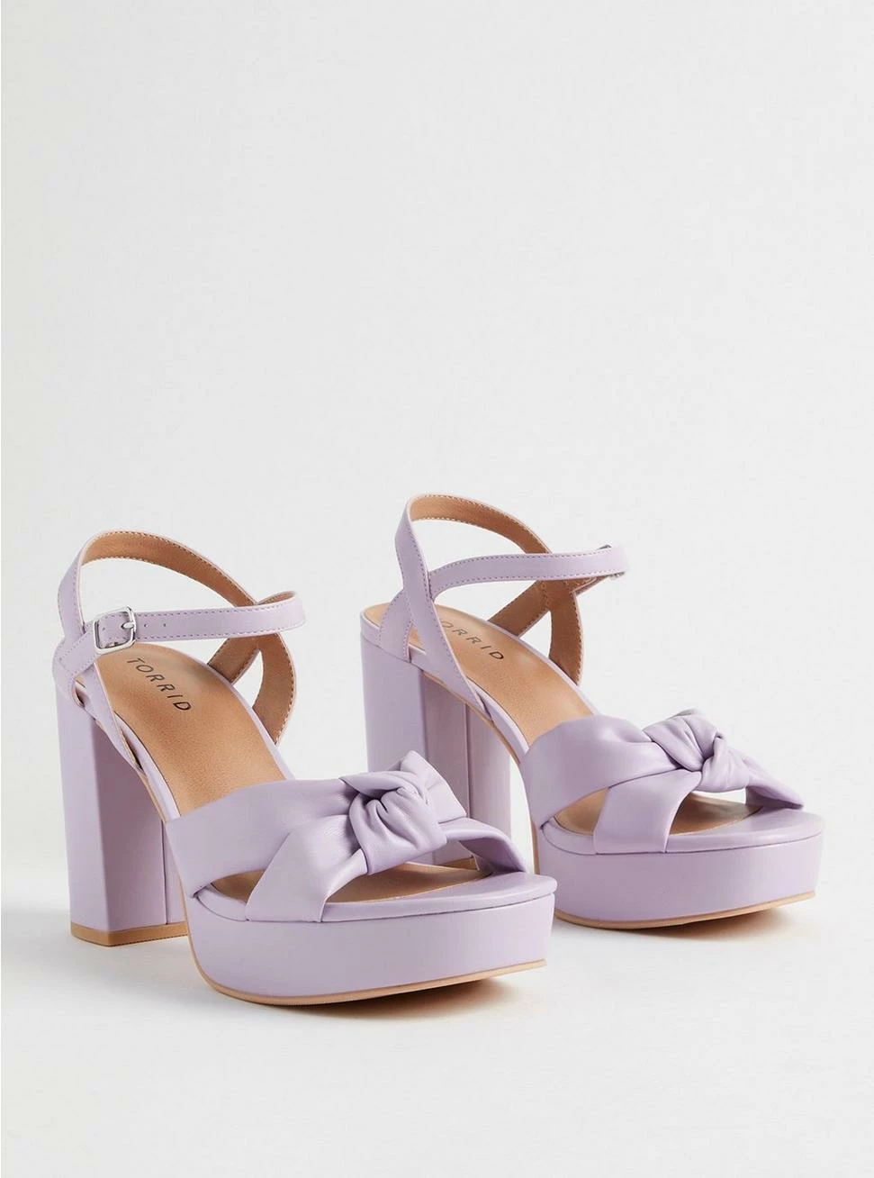 TORRID Soft Knot Heeled Platform Mule (WW) 3 TORRID Soft Knot Heeled Platform Mule (WW)