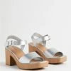 TORRID Curved Platform Heel Sandal (WW) -Cheap Torrid Shop 40195158 00009 hi
