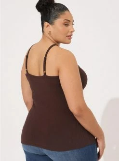 TORRID Everyday Rib Strappy Halter Tank -Cheap Torrid Shop 40200064 01352 av2