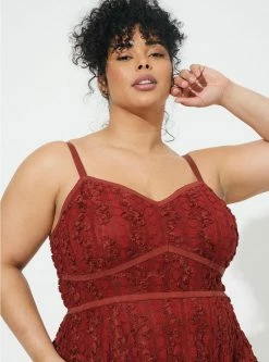 TORRID Tea Length Lace Sweetheart Dress 8 TORRID Tea Length Lace Sweetheart Dress -Cheap Torrid Shop 40200973 02785 av2