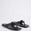 TORRID Square Toe Thong Sandal (WW) -Cheap Torrid Shop 40205037 00133 hi