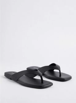 TORRID Square Toe Thong Sandal (WW)