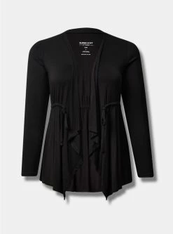 TORRID Super Soft Cinch Front Anorak -Cheap Torrid Shop 40205250 00684 flat