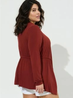 TORRID Super Soft Cinch Front Anorak -Cheap Torrid Shop 40205250 10542 av2