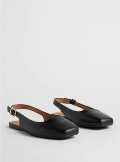 TORRID Squared Toe Slingback Flat (WW)