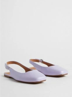 TORRID Squared Toe Slingback Flat (WW)