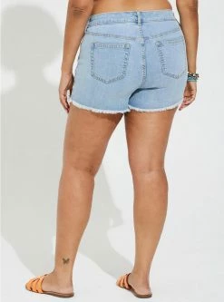 TORRID Boyfriend Vintage Stretch Mid-Rise Short -Cheap Torrid Shop 40240092 10563 av2