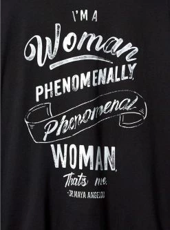 #TORRIDSTRONG Maya Angelou Slim Fit Crew Tee -Cheap Torrid Shop 40250011 00684 av3