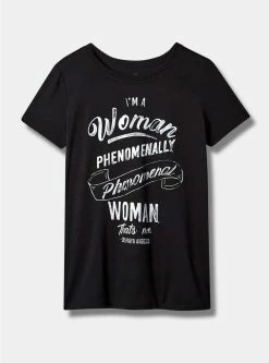 #TORRIDSTRONG Maya Angelou Slim Fit Crew Tee