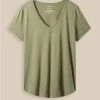 TORRID Cotton V-Neck Tee -Cheap Torrid Shop 40255000 10321 hi