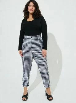 Null Super Soft Rib Scoop Neck Long Sleeve Top