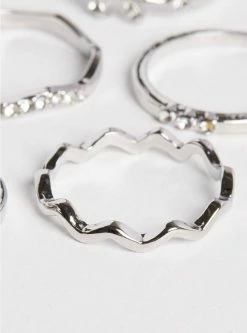 Null Pave Butterfly Ring Set -Cheap Torrid Shop 40287040 00009 av2