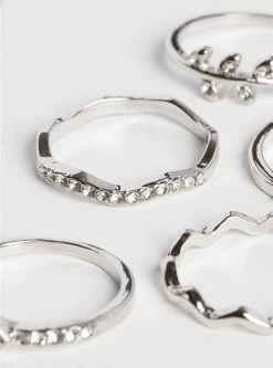 Null Pave Butterfly Ring Set -Cheap Torrid Shop 40287040 00009 av3