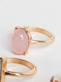 Null Resin And Stone Cocktail Ring -Cheap Torrid Shop 40325054 00119 av4