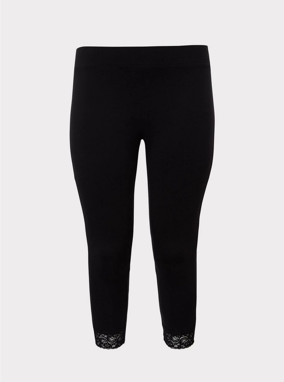 Null Capri Signature Waist Lace Trim Legging 6 Null Capri Signature Waist Lace Trim Legging - Image 4