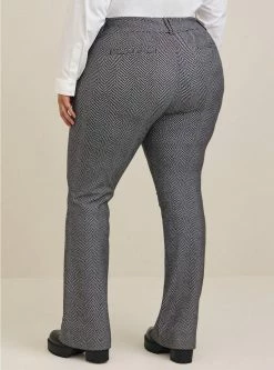 TORRID Trouser Slim Boot Studio Luxe Ponte Mid-Rise Pant -Cheap Torrid Shop 564545 10375 av2