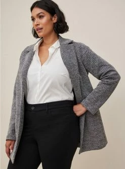 TORRID Skinny Studio Luxe Ponte Mid-Rise Pant -Cheap Torrid Shop 575536 00684 av2